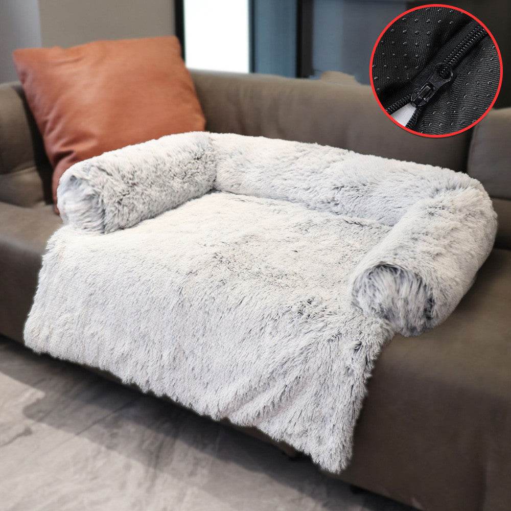 Removable Pet bed Mat Sofa Dog Bed Plush Pet Bed - www.Shopthatapp.com