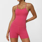 Sleeveless Bodycon Exercise Workout Gym Romper Women Short Workout Jumpsuit Yoga Jumpsuit - www.Shopthatapp.com