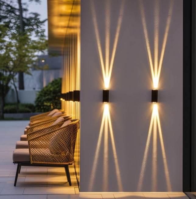 Indoor and Outdoor Garden Poolside Beam Light wall light fixture - www.Shopthatapp.com