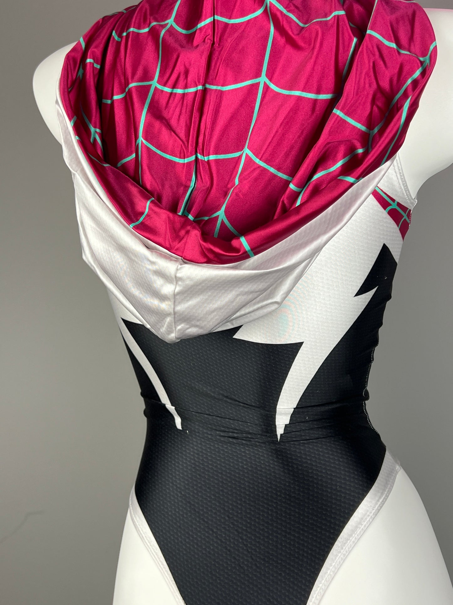 Woman Super Hero Spandex Open Crotch Cosplay Bodysuit Sexy Lingerie - www.Shopthatapp.com