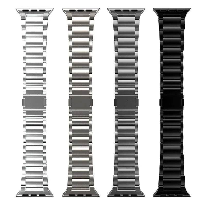 Women's Electronic Magnetic Snap Titanium Alloy Watch Strap - www.Shopthatapp.com
