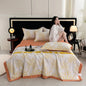 Printed Washed Tencel Summer Cooling Duvet Four-piece Set - www.Shopthatapp.com