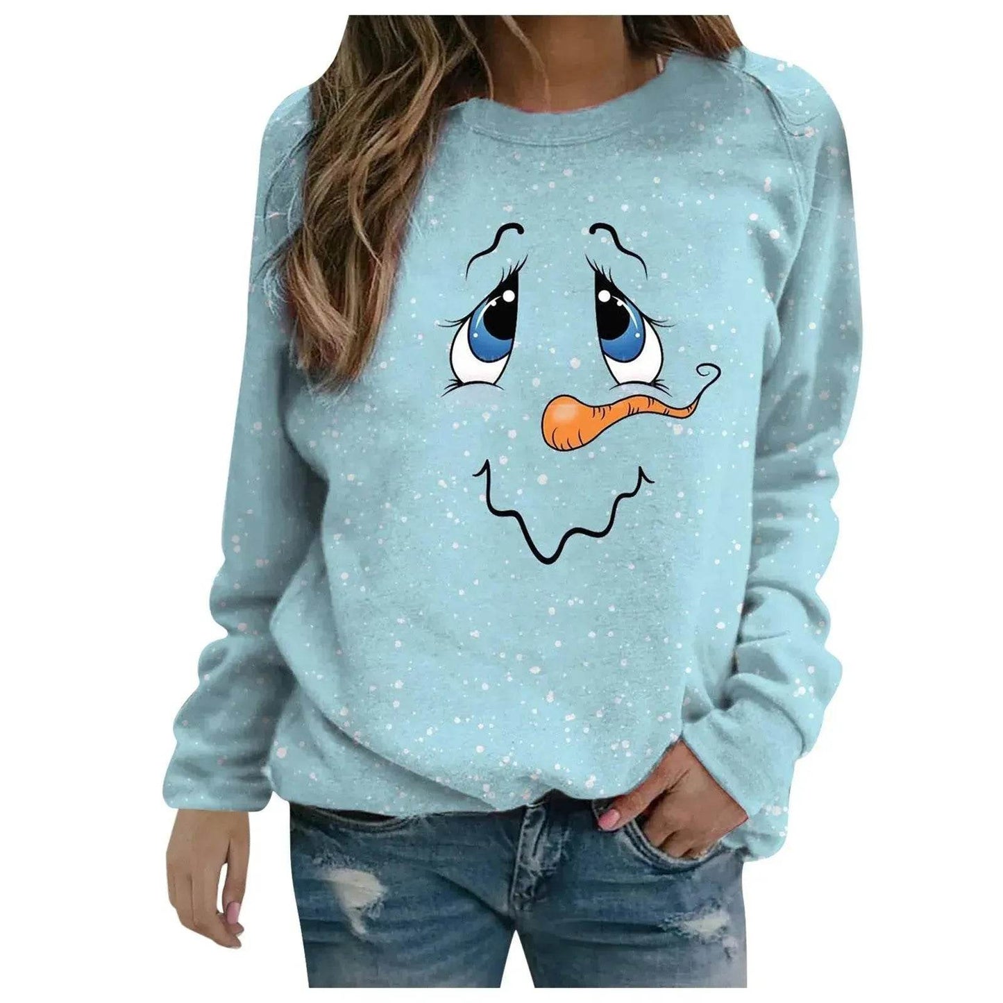 Women Autumn And Winter Funny Christmas Sweatshirt - www.Shopthatapp.com