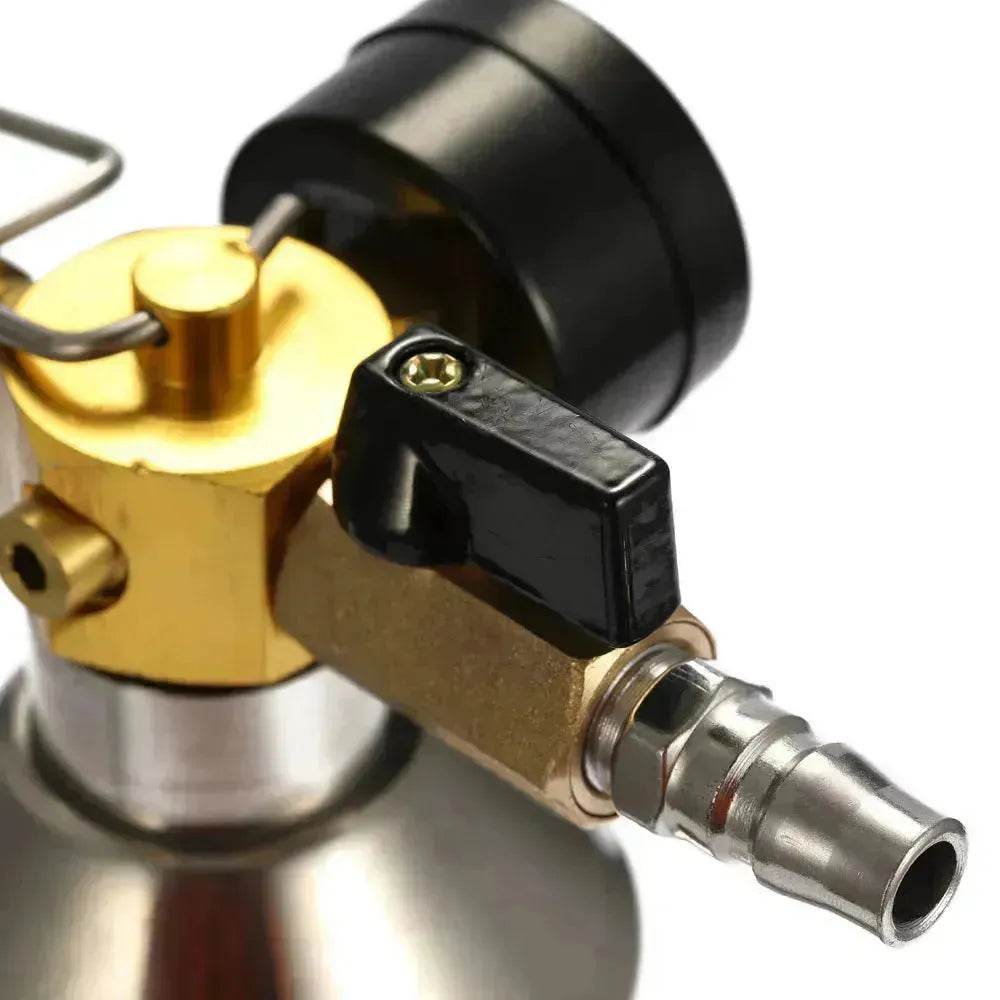 Automotive Air Conditioner System Flush Canister Gun Kit Pipe Maintenance Bottle - www.Shopthatapp.com