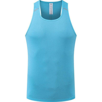 Sleeveless Quick Drying Marathon Sports Workout Gym Tank Top for Men - www.Shopthatapp.com