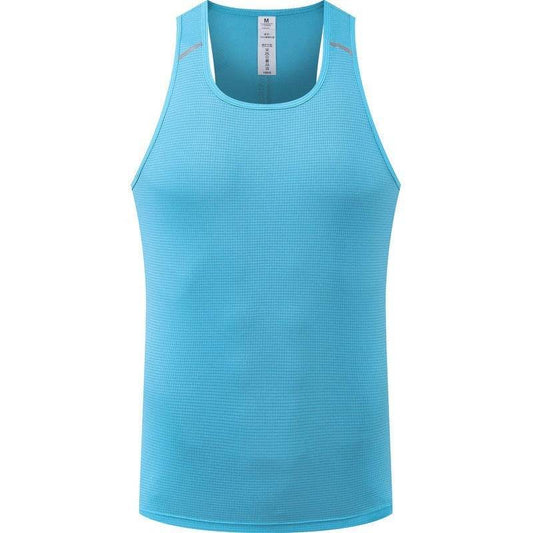 Sleeveless Quick Drying Marathon Sports Workout Gym Tank Top for Men - www.Shopthatapp.com