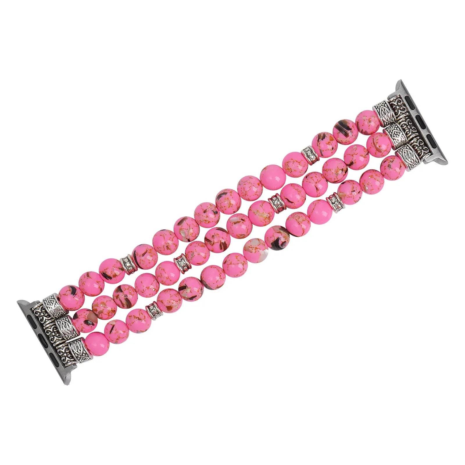 Beaded Bracelet Smart Phone Watch Strap for women - www.Shopthatapp.com