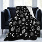Halloween Witch Blanket Flannel Blanket - www.Shopthatapp.com