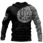 Men's Gothic Printed Street Fashion Classic Hoodie Pullover - www.Shopthatapp.com