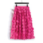 Women's Retro fashion Line  Midi Maxi Prairie Skirt - www.Shopthatapp.com