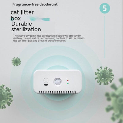 Smart Cat Litter Box Pet Deodorizer Pet Air Purifier