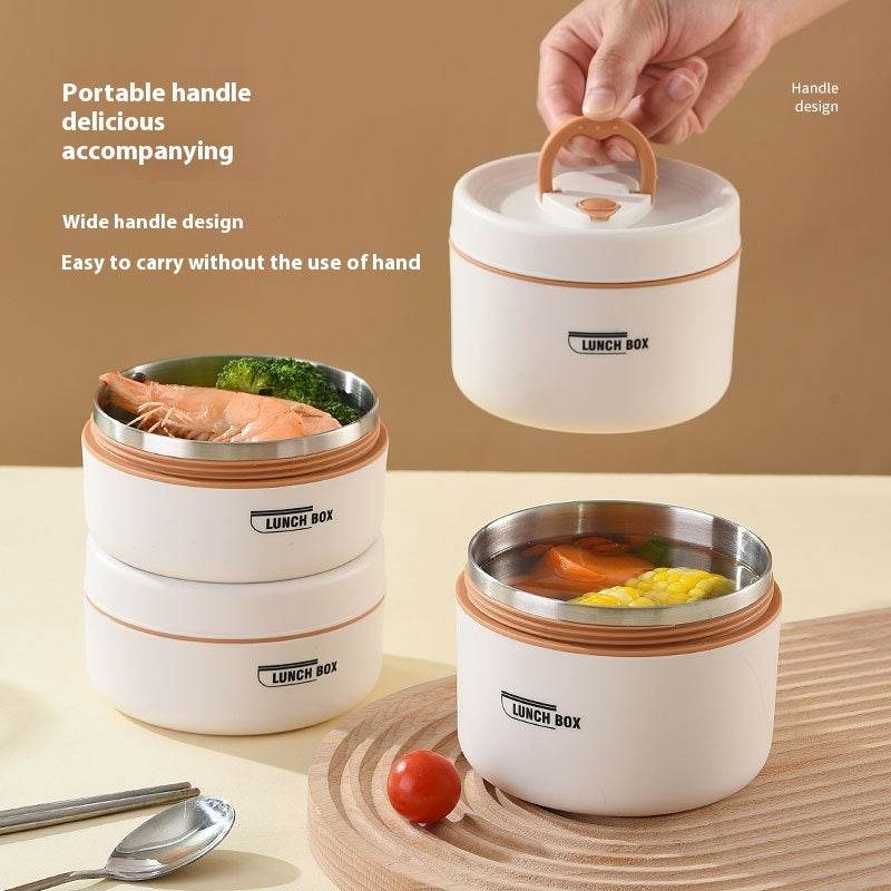 304 Stainless Steel Insulated Lunch Box Lunch Container - www.Shopthatapp.com