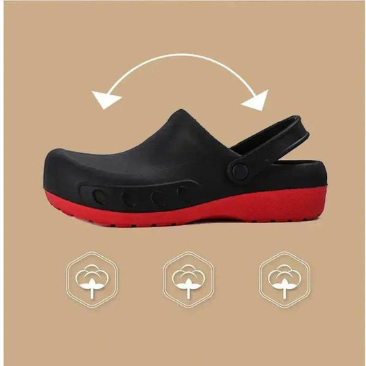 Casual Unisex EVA Rubber Summer Clog Slip on Hospital Hotel Home Beach Clog Shoe - www.Shopthatapp.com