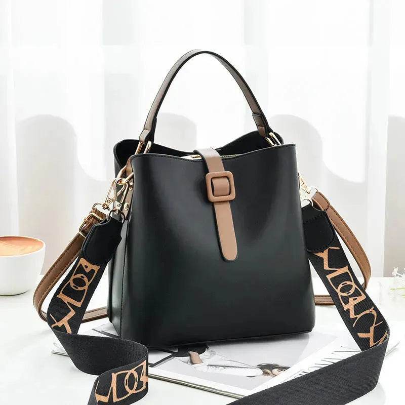 Bucket Bag Fashion Shoulder Bag Cross-body Female Handbag - www.Shopthatapp.com