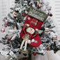 2024 New Year Xmas Big Stockings Set Decorations Christmas 3D Plush Big Sock Christmas Tree Pendant Decorating Supplies - www.Shopthatapp.com