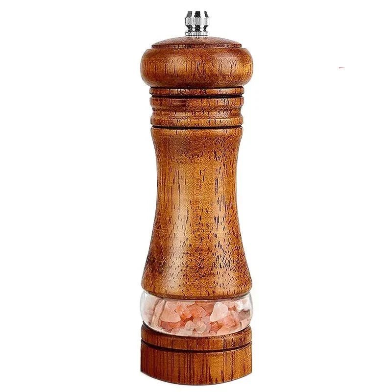 Acacia Wood Salt and Pepper Grinder Set - www.Shopthatapp.com