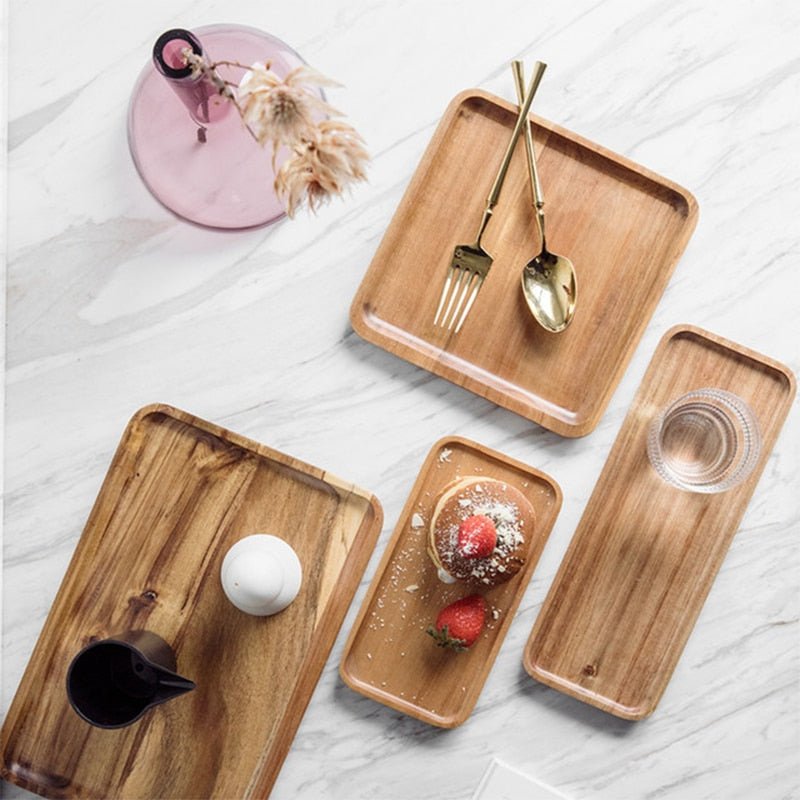Acacia Wood Serving Tray - www.Shopthatapp.com