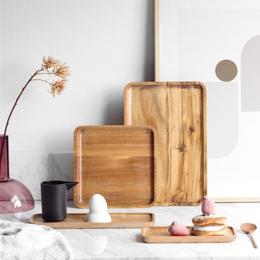 Acacia Wood Serving Tray - www.Shopthatapp.com