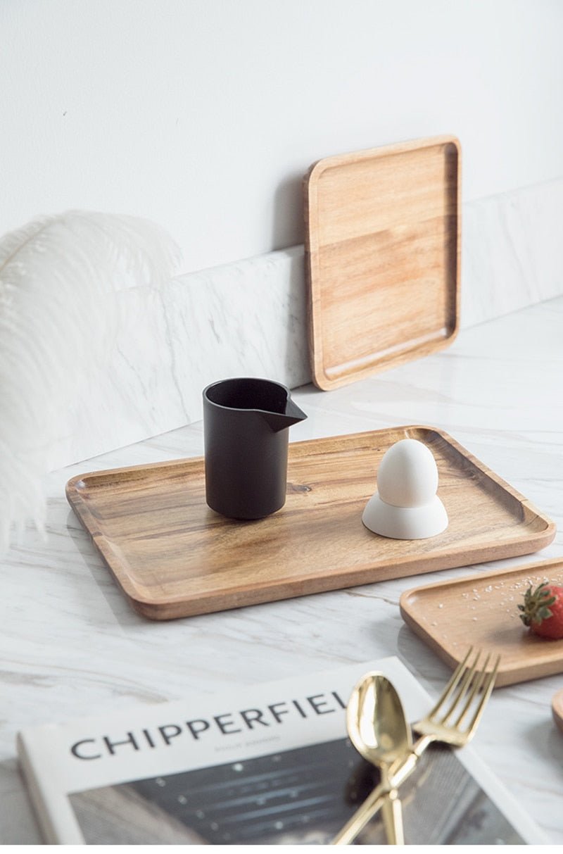 Acacia Wood Serving Tray - www.Shopthatapp.com