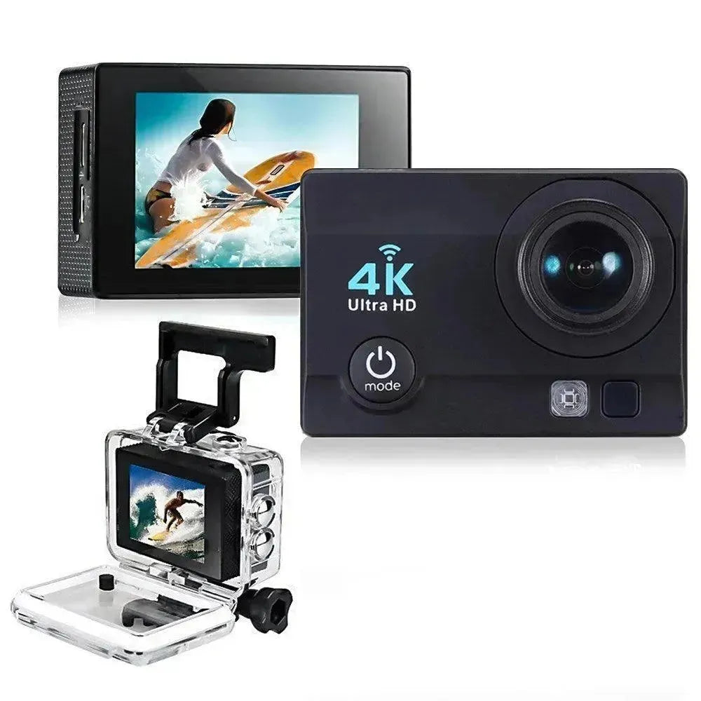 Action camera 4K & wireless WIFI - 2" LCD - www.Shopthatapp.com