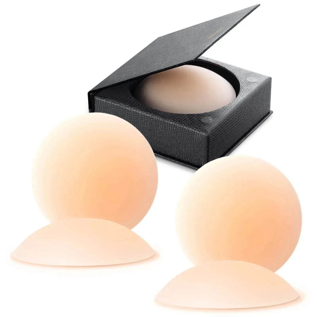 2 Pairs Reusable Adhesive Sticky Breast petals Nipple Patches - www.Shopthatapp.com