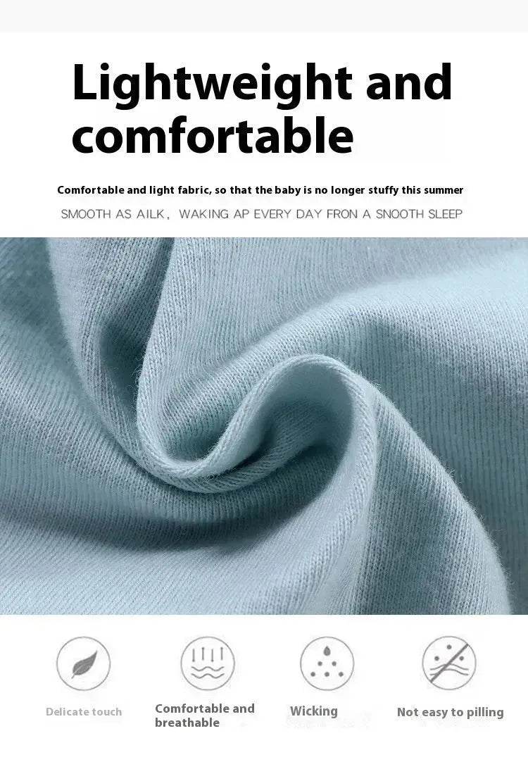 Casual Children's Pure Cotton Cartoon Printed Vest Set Two piece for baby boys - www.Shopthatapp.com