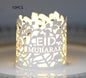 MOQ200 Ramadan Electronic Candle Lampshade Laser Cutout - www.Shopthatapp.com