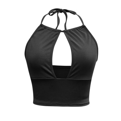 Summer Halter neck Tank top Vest women - www.Shopthatapp.com