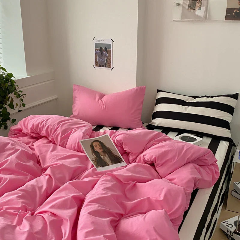 Four-piece Cotton Bed Sheet Duvet Cover Duvet Cover Bedding - www.Shopthatapp.com