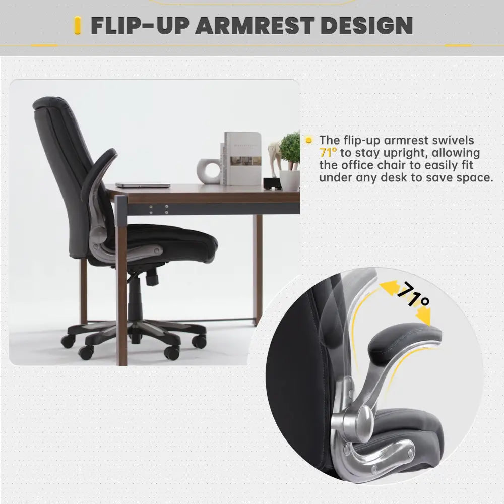 Adjustable Height Wide Seat Administrative Home Office Desk And Chair - www.Shopthatapp.com