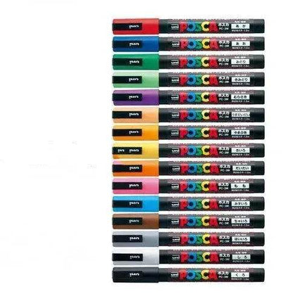 Advertising Pen Doodle 0.9 Acrylic Marker 8 Colors Set - www.Shopthatapp.com