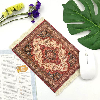 Office mouse pad, Suede fringe mouse pad Hot rubber  Bohemian style - www.Shopthatapp.com