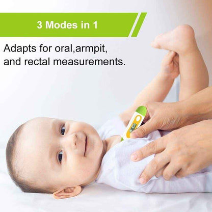 Thermomètre buccal numérique, température corporelle rectale ou axillaire, bébé, adulte, enfant 