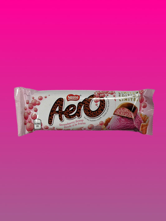 Aero Strawberry Scoop Chocolate Bar - Limited Edition - www.Shopthatapp.com