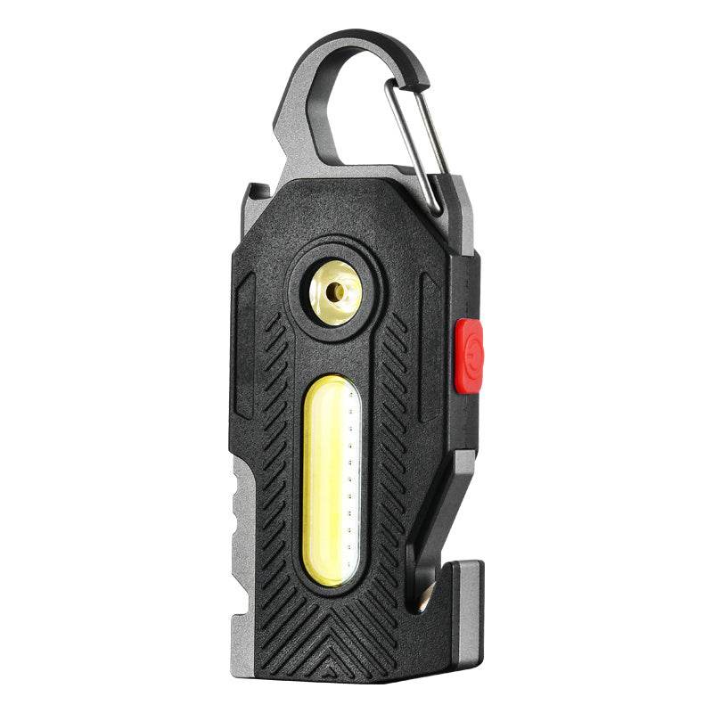 Multifunctional Charging Emergency Light Convenient Keychain Work Light COB High Bright Light Outdoor Camping LED Light - www.Shopthatapp.com