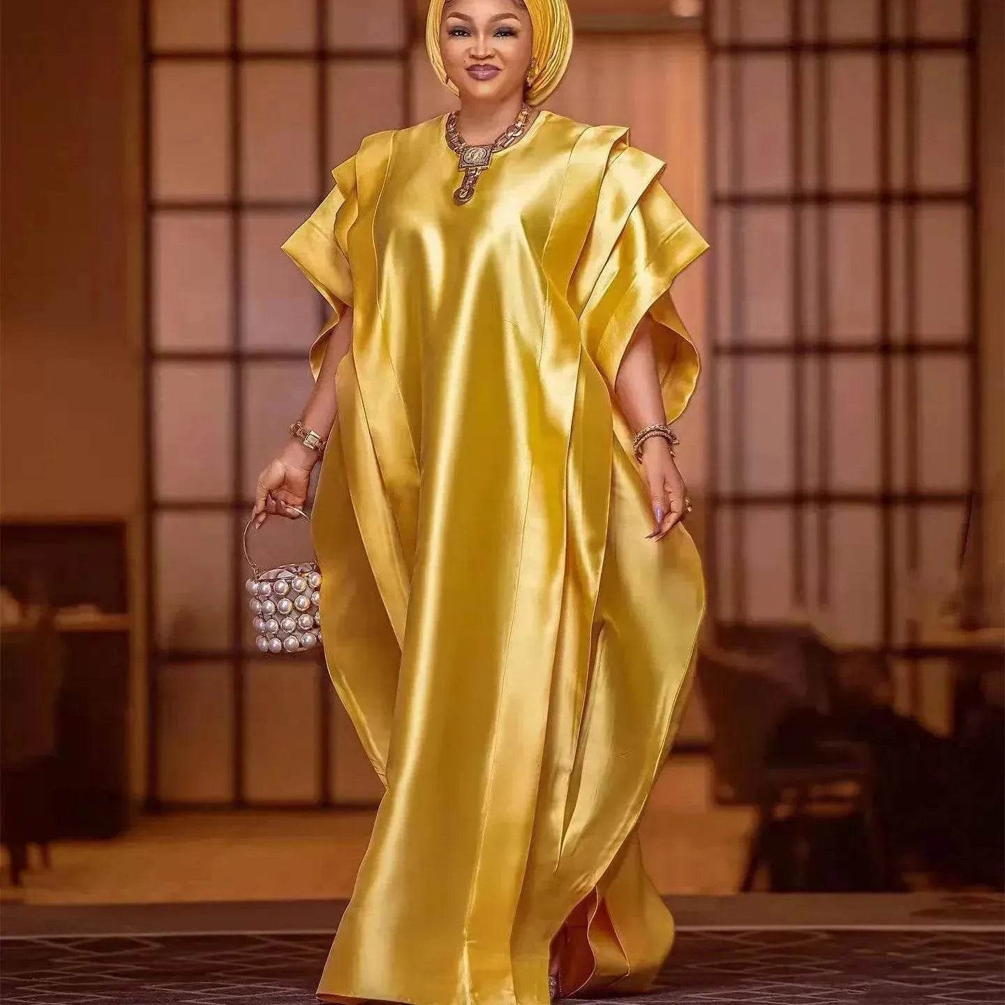 African Women's Wear Dress Middle East Islamic Style Gown - www.Shopthatapp.com