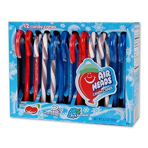 Airheads Christmas Candy Canes - 12 Count - www.Shopthatapp.com