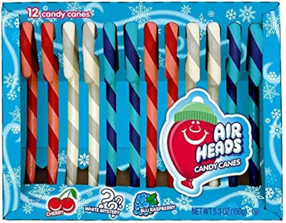 Airheads Christmas Candy Canes - 12 Count - www.Shopthatapp.com