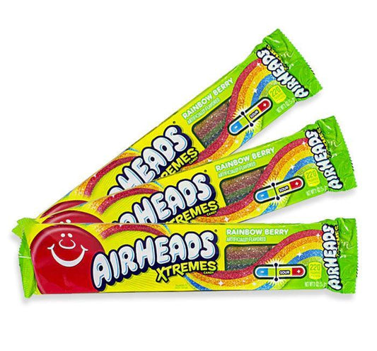 Airheads Xtremes Sour Belts - U.S Edition - www.Shopthatapp.com