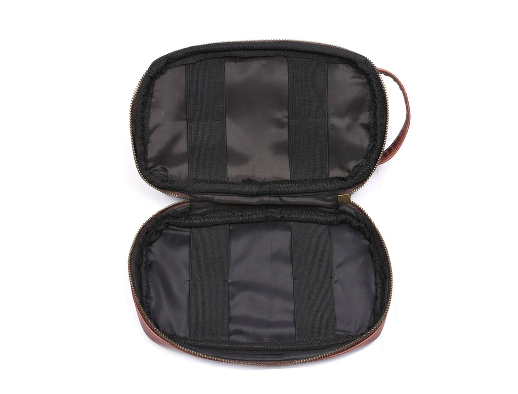 Akron Leather Toiletry Bag - www.Shopthatapp.com