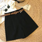 Aliya Wide Leg High Waist Women's Shorts - www.Shopthatapp.com
