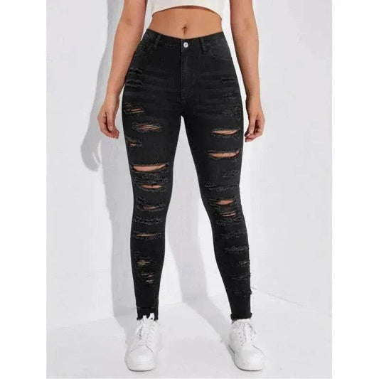 All-match Skinny Denim Trousers For Women - www.Shopthatapp.com