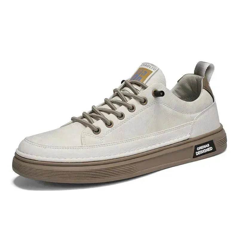 All-matching Sneakers Daily Leisure Sports Work  Platform Casual Sneakers Shoes for Men Canvas Sneakers for Men - www.Shopthatapp.com