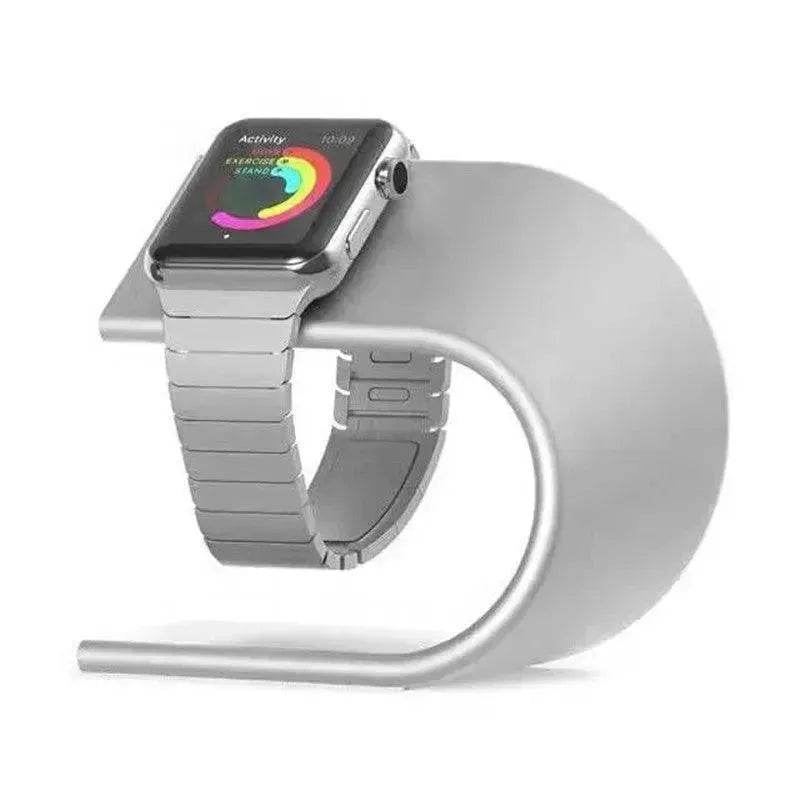 Aluminum alloy U-shaped smart watch charging stand - www.Shopthatapp.com