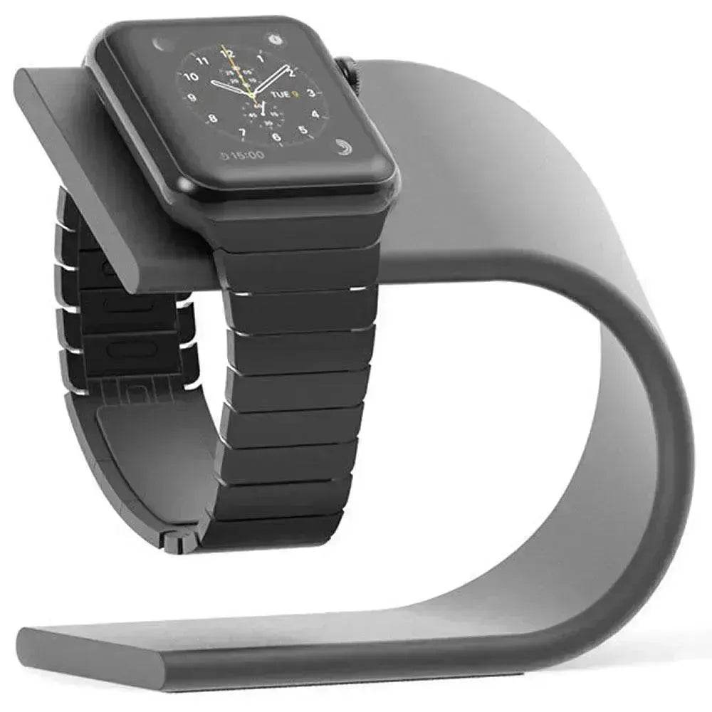 Aluminum alloy U-shaped smart watch charging stand - www.Shopthatapp.com