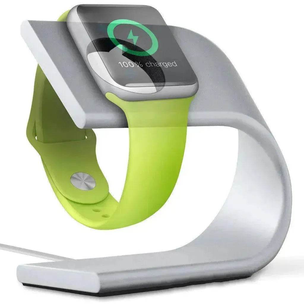 Aluminum alloy U-shaped smart watch charging stand - www.Shopthatapp.com