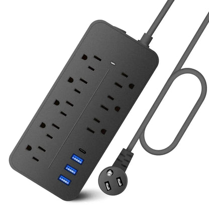 America Household Power Surge Protector Socket with USB Port. - www.Shopthatapp.com