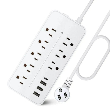 America Household Power Surge Protector Socket with USB Port. - www.Shopthatapp.com