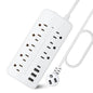 America Household Power Surge Protector Socket with USB Port. - www.Shopthatapp.com