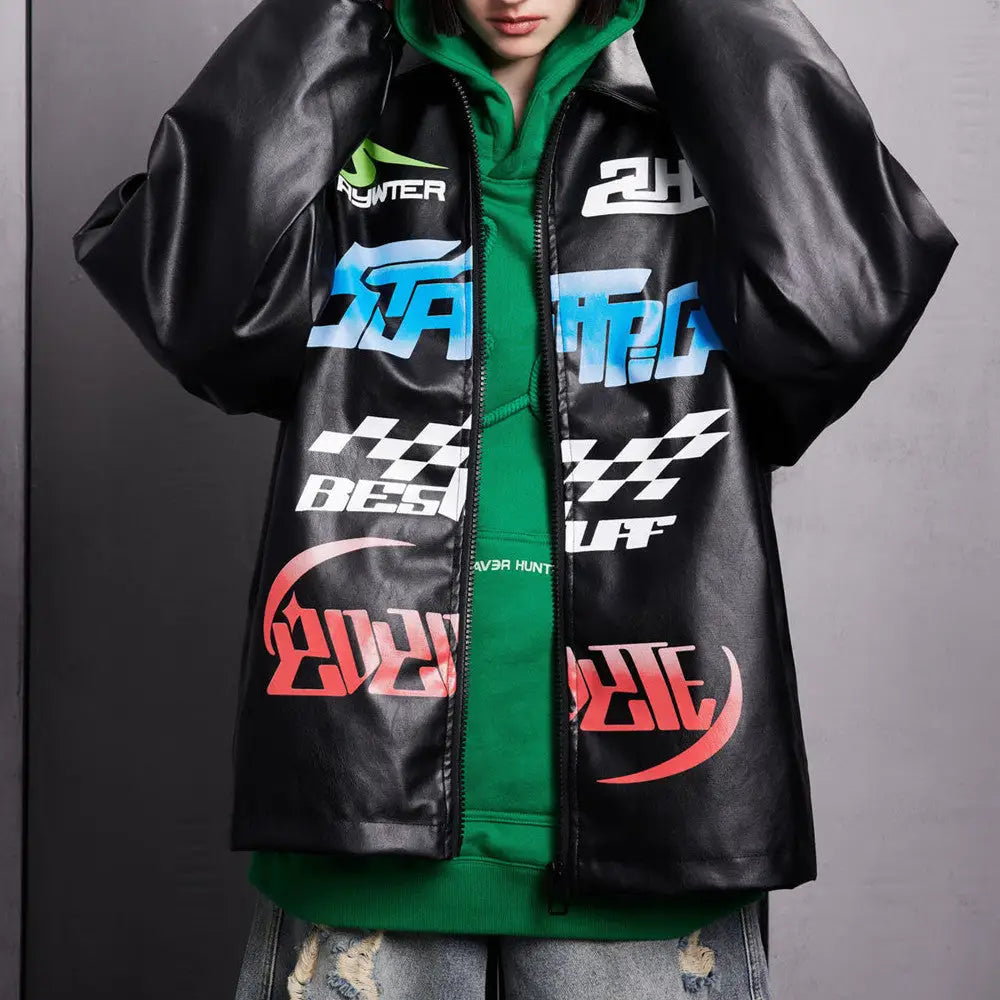 American Retro Loose Couple Baseball Uniform Coat For Men - www.Shopthatapp.com